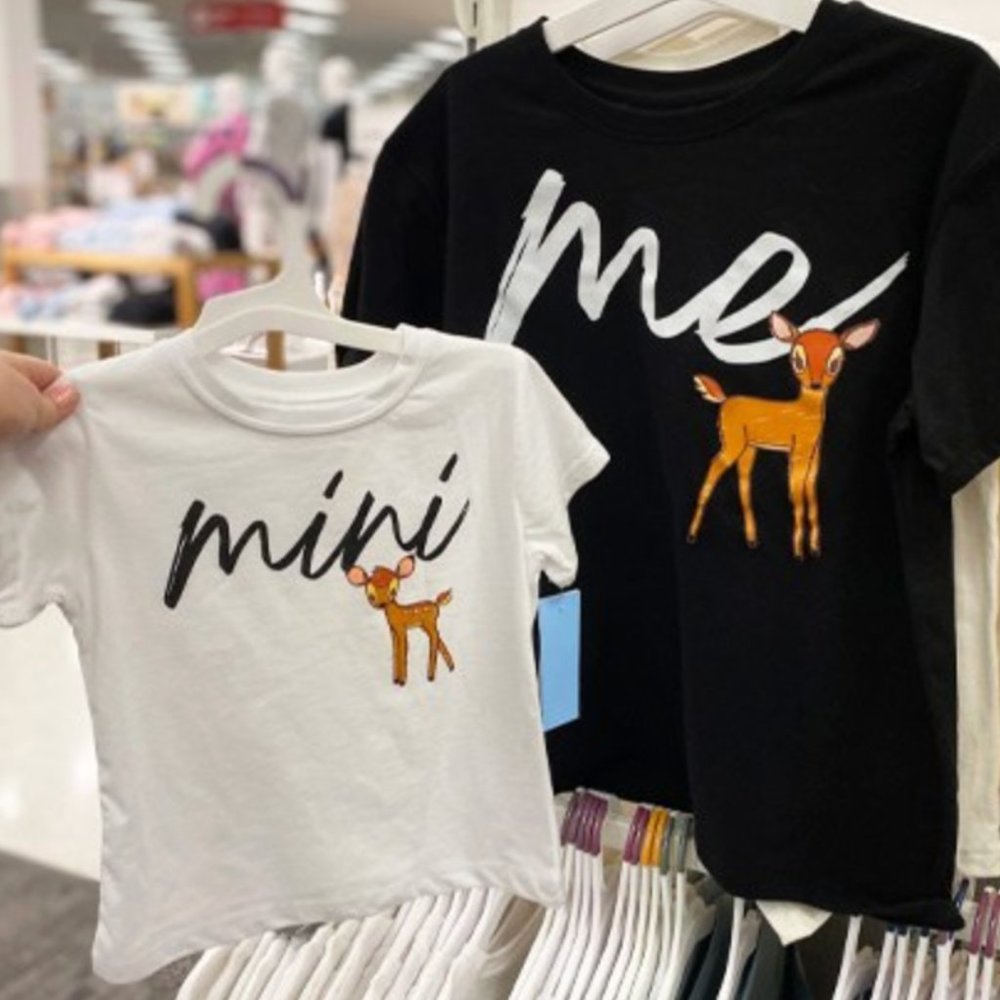 (NWT) Matching Mommy & Me Disney Bambi T-Shirt Set